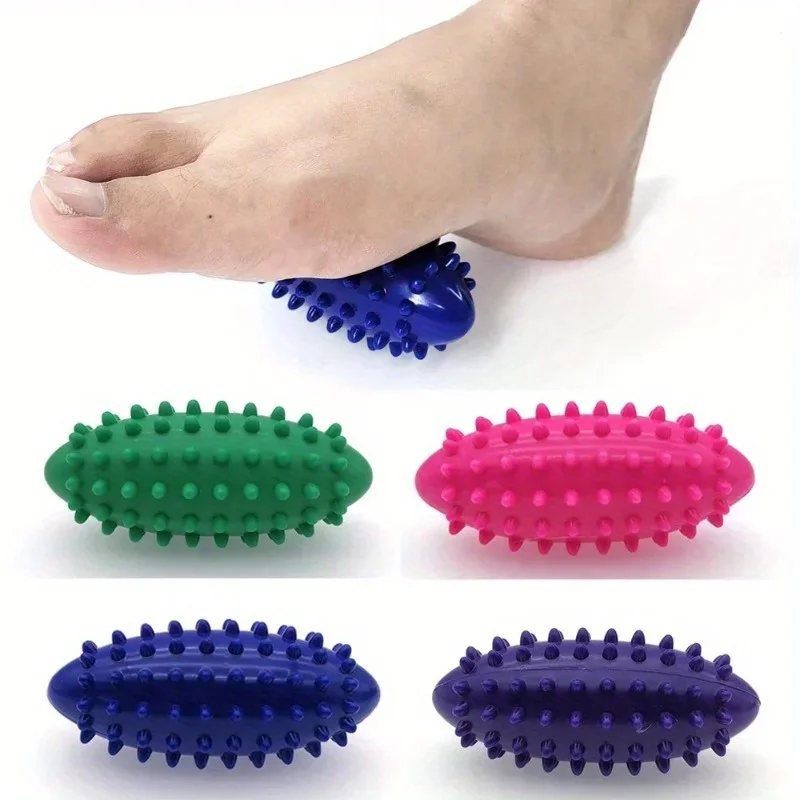 1pc foot massage ball, spike massage ball for relieving pain and tension, yoga massage tool, muscle massage.