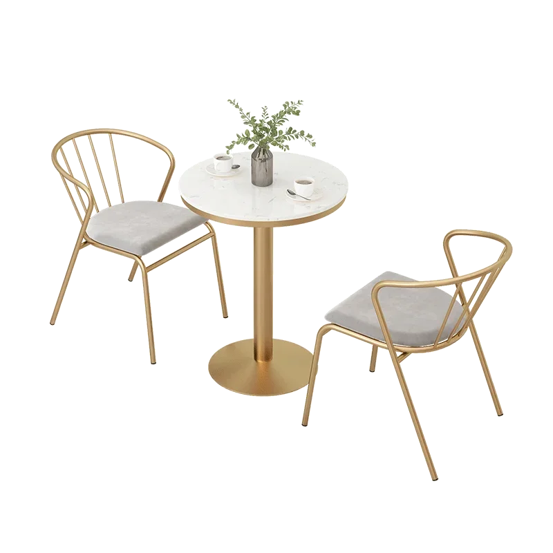 

Milk tea dessert shop table and chair creative dining chair simple leisure reception to discuss cafe table and chair combination