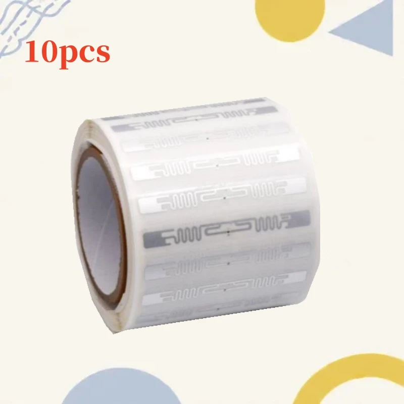 10PCS 915mhz Long Range RFID UHF Tag Sticker Wet Inlay 860-960mhz Alien U7 EPC Antenna Electronic Label Stickers