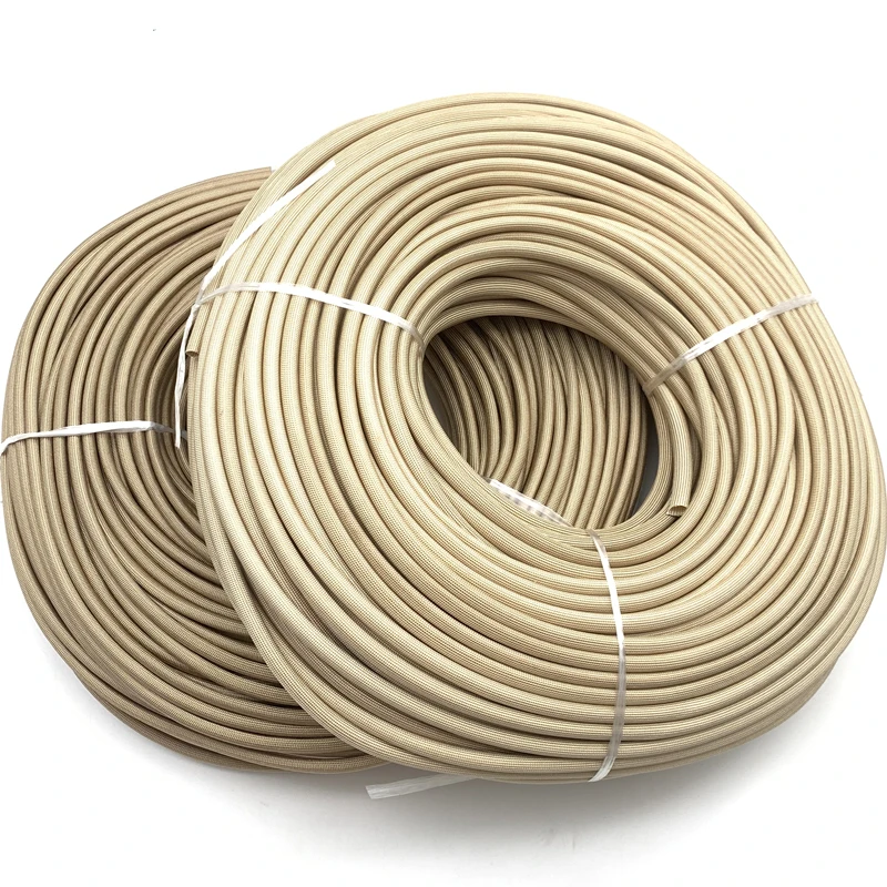 1 ~ 20mm Braided Fiberglass Sleeve 800 Deg.C High Temperature Chemical Glass Insulation Soft Fiber Tube Sleeving Cable Protector