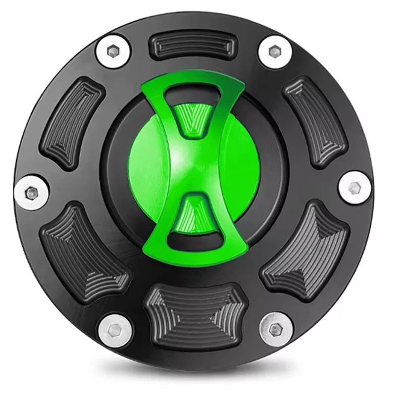 كفاءة الملحقات غطاء الزيت غطاء خزان الوقود لكاواساكي نينجا 250 300 EX250 EX300 ER250 ER300 Z250 Z300 دراجة نارية