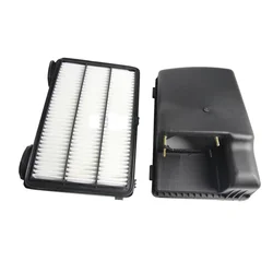 1 Pcs LHD Petrol Air Filter Box for Pajero V70 MR404844 Paper Grid Cover Base for Montero V90 Cleaner for Shogun 3-4th MR404841