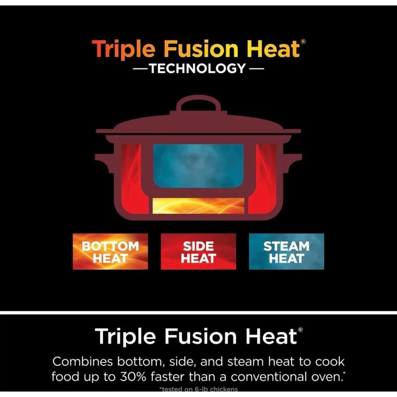 نينجا فودي بوسابل كوكر برو 8.5 كوارت متعدد الطباخ، مع فرن هولندي بطيء 8 في 1، قدر بخاري، غير لاصق، أزرق (MC1001)