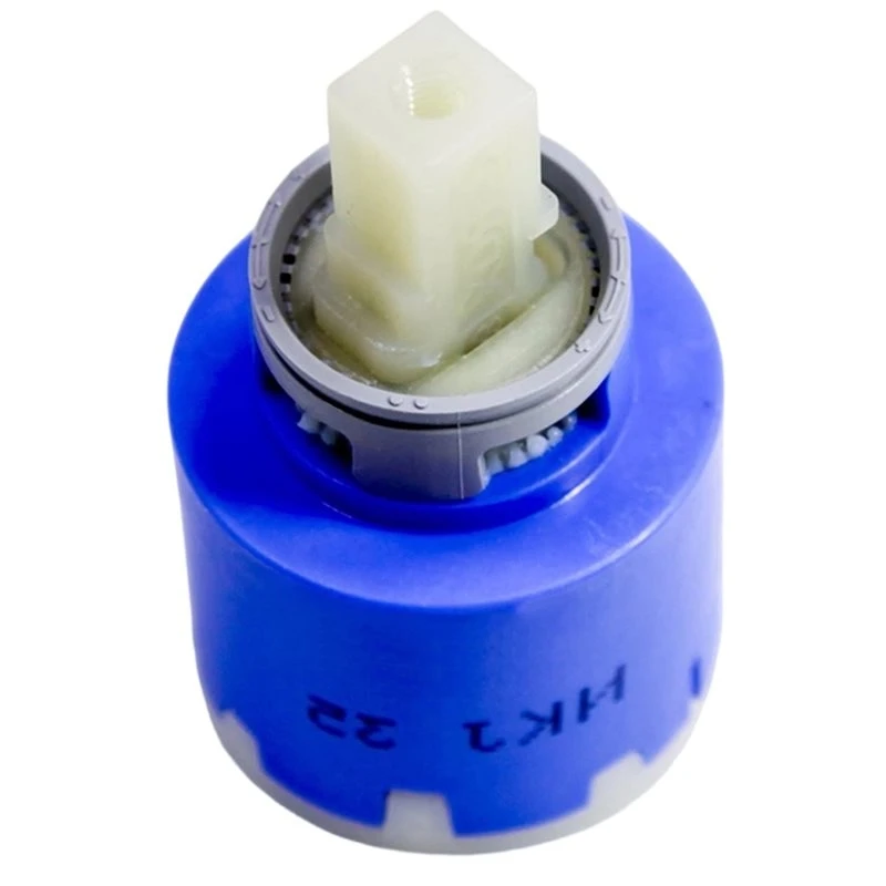 T19C Kerox NKJ35 Single Lever Faucet Cartridge, 35Mm Ceramic Mixing Replacement Valve Right Hand Rotation Repair Kit