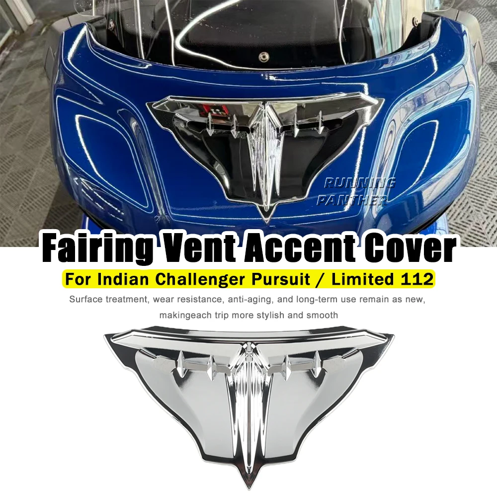 

New motorcycle accessory fairing vent cover air intake cover air Fairing decoration FOR Indian Challenger Pursuit / Limited 112