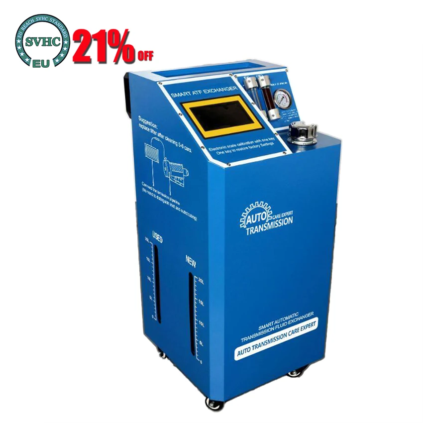 ATF-960 Fully Automatic Gearbox Oil Changer Gearbox Cleaning Machine Transmission Cleaner Car Oil Changer 12V 150W With Database