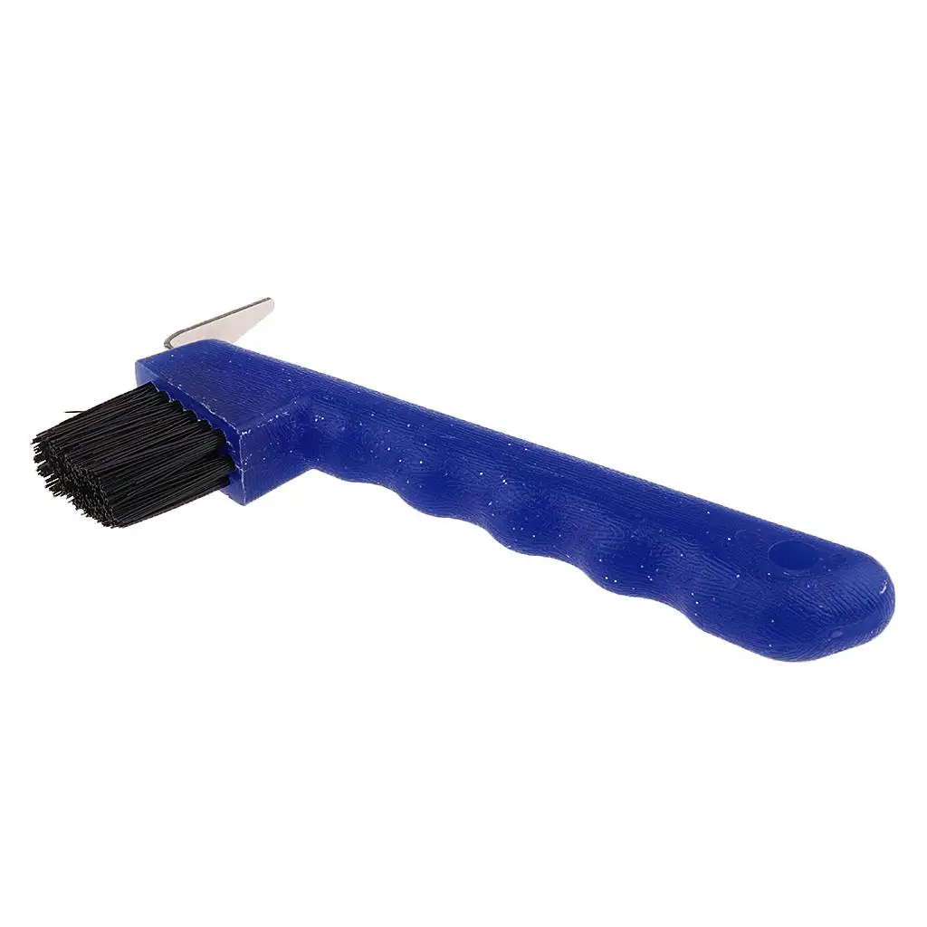 Horse Cleaning Set Hoof Pick with Brush Equestrian Accessory Colorful Horse Grooming Kit for Stable and Home