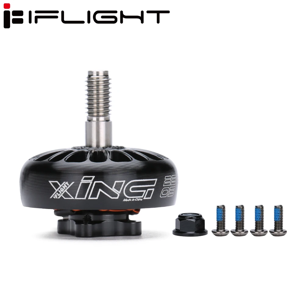 iFlight XING 2205 2300KV / 3200KV / 2450KV 4-6S FPV NextGen Motor black with 12*12mm/M2 mounting hole for FPV parts