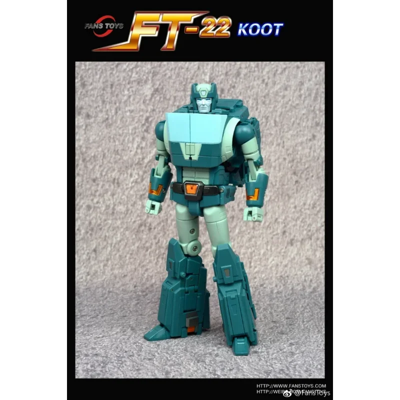 【Bens de ponto】brinquedos transformadores originais FansToys FT-22 FT22 Koot Action Figure Anime Figure Box Boy Collection Gift