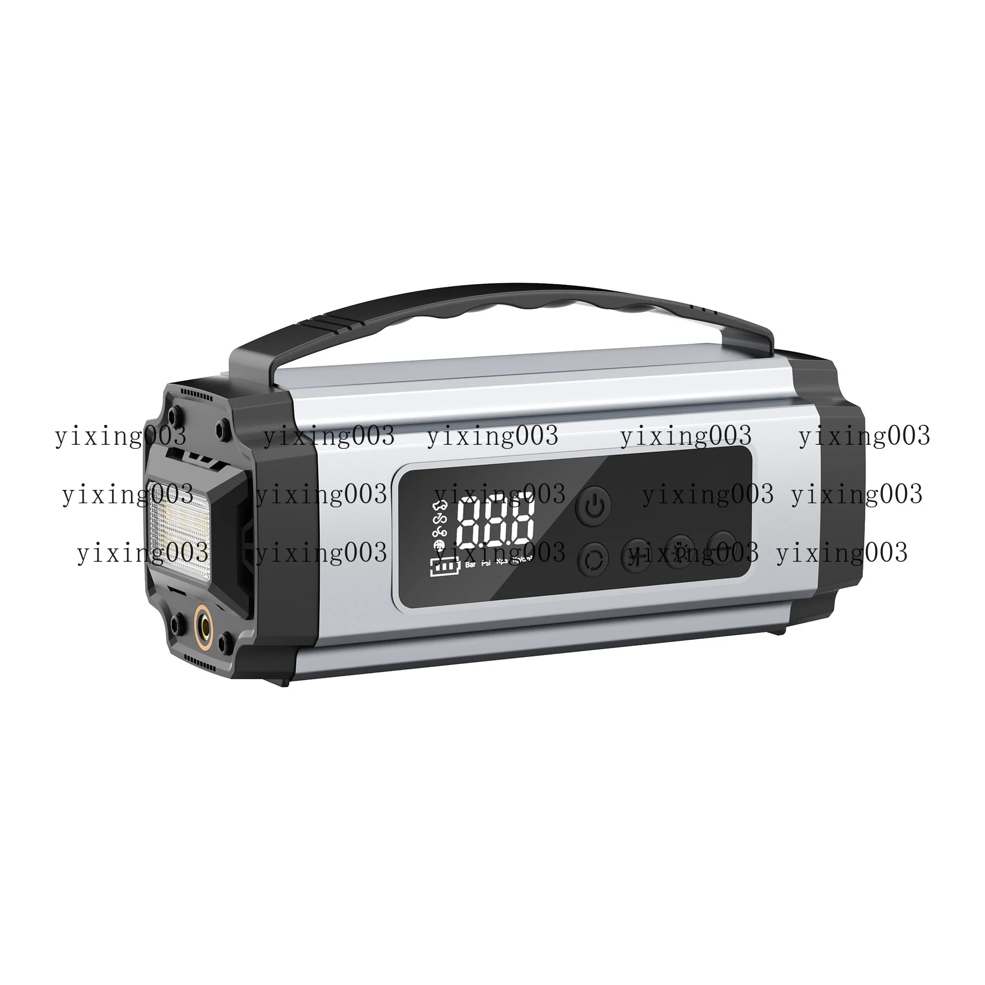 Car Wireless Tire Inflator Air Pump, Jump Starter Power Bank, 2 in 1 Air Compressor & Emergency Booster