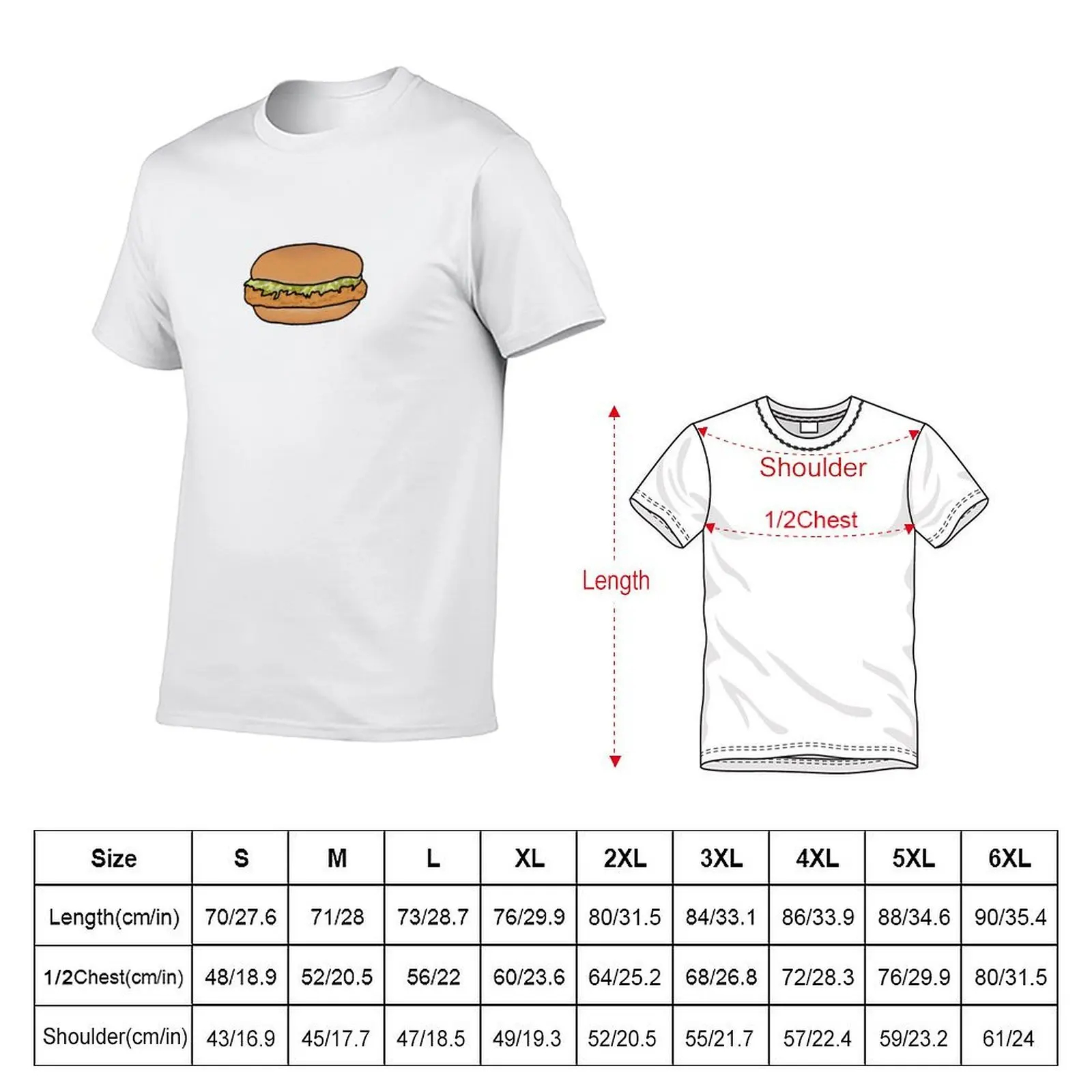 the mcchicken T-Shirt man t shirt designer funny t shirts man T-Shirt