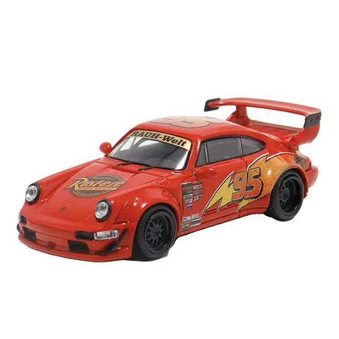 In Stock CoolCar RWB 1:64  964 Supra A90 Lightning Diecast Diorama Car Model Collection Toy Time Micro image 5