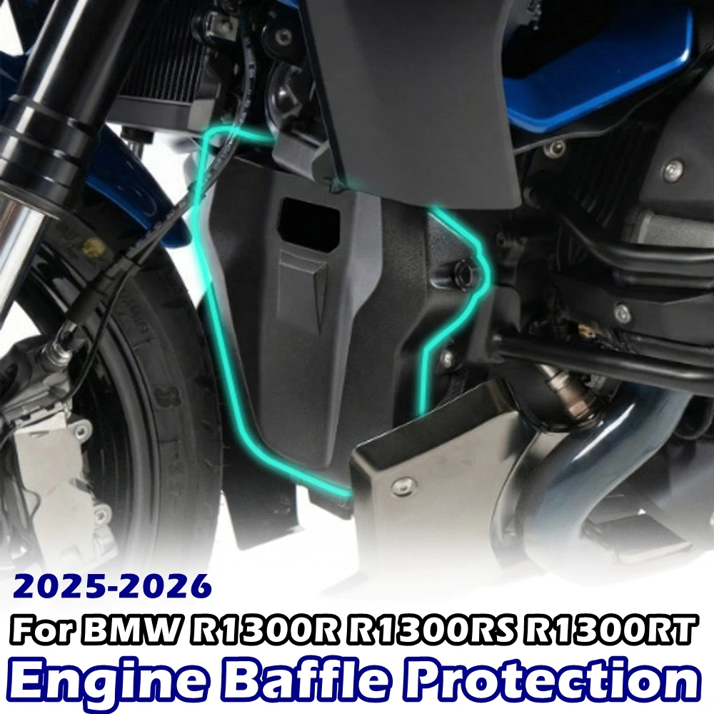 

Motorcycle Parts Front Engine Guard For BMW R1300R RS RT R 1300RT R1300 RS Motor Protective Cover Housing Protection 2025 2026