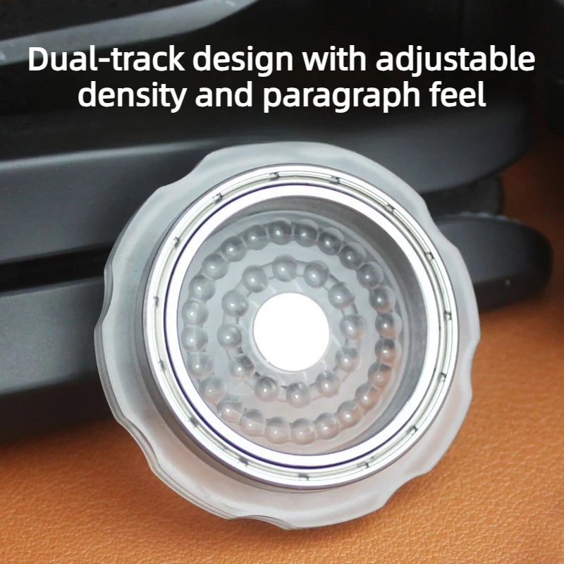 لعبة تململ ميكانيكية من Fishbone EDC جديدة "Ding Ding Coin" على شكل عملة الفرس الدوارة، لعبة تخفيف التوتر بأطراف الأصابع.