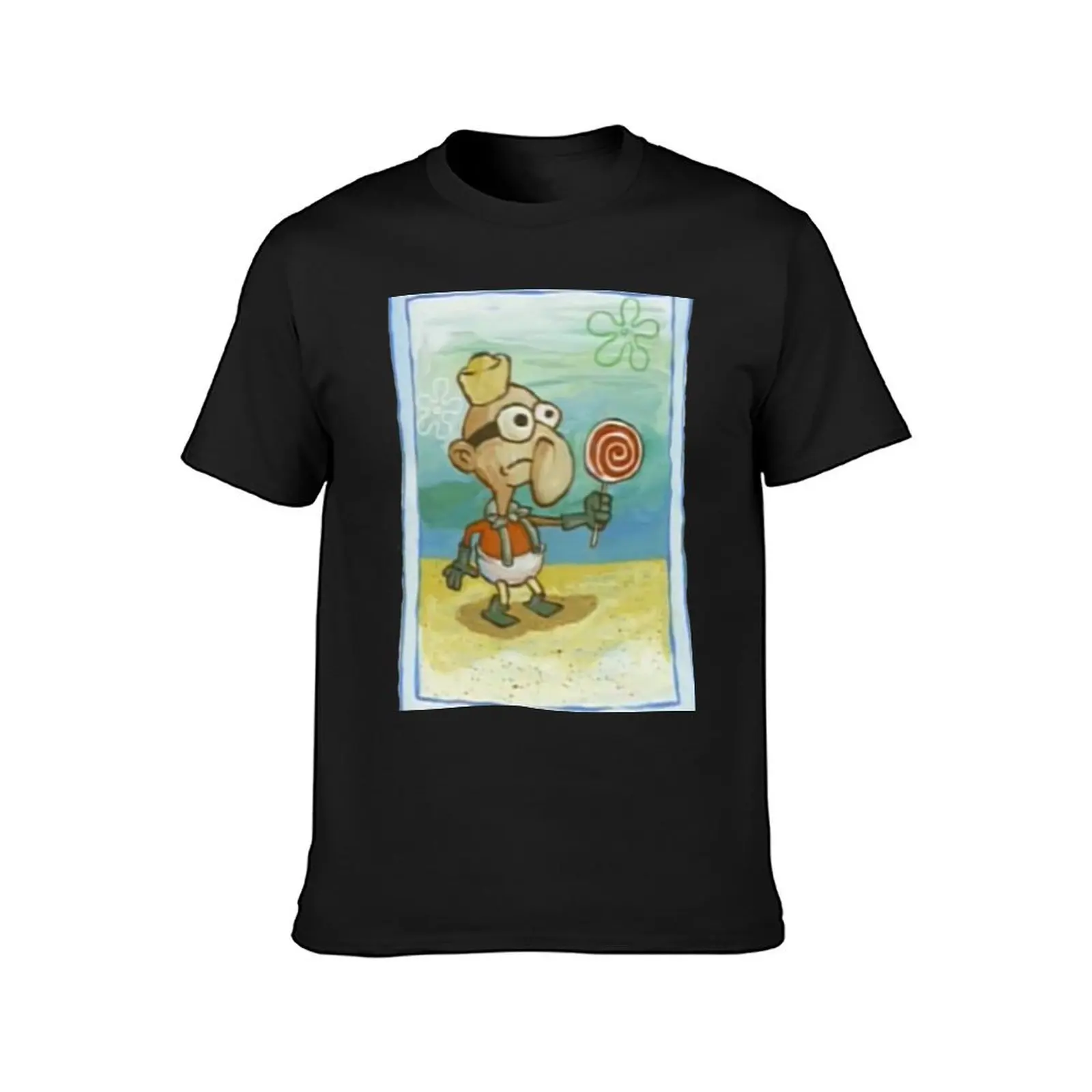 Barnacle Boy Baby Picture T-Shirt korean fashion customizeds summer clothes for a boy heavyweight t shirts for men