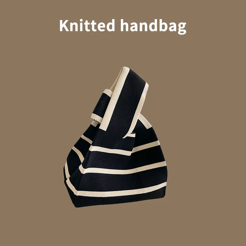 Mini Borsa Shopping Riutilizzabile a Nodo Fatto a Mano - usage example