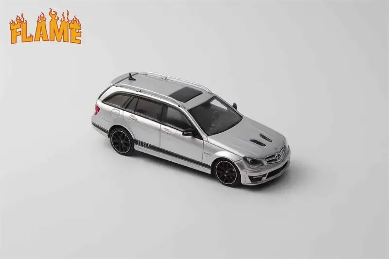 **พรีออเดอร์** เปลวไฟ 1:64 C63 Edition 507 Wagon รถโมเดล Diecast