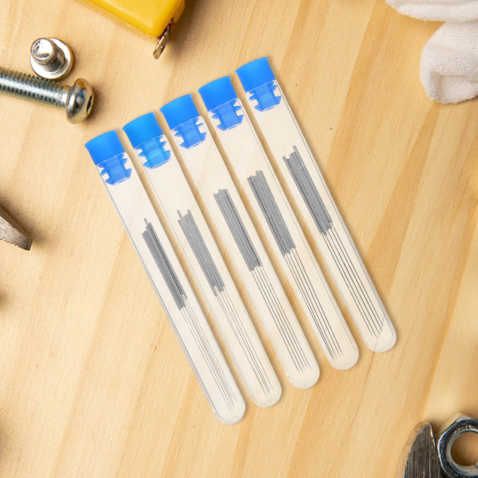 50Pcs Printer Nozzle Maintenance Tools Stainless Steel Cleaning Needles for 3D Printer Extruder Nozzle Cleaner Accessories