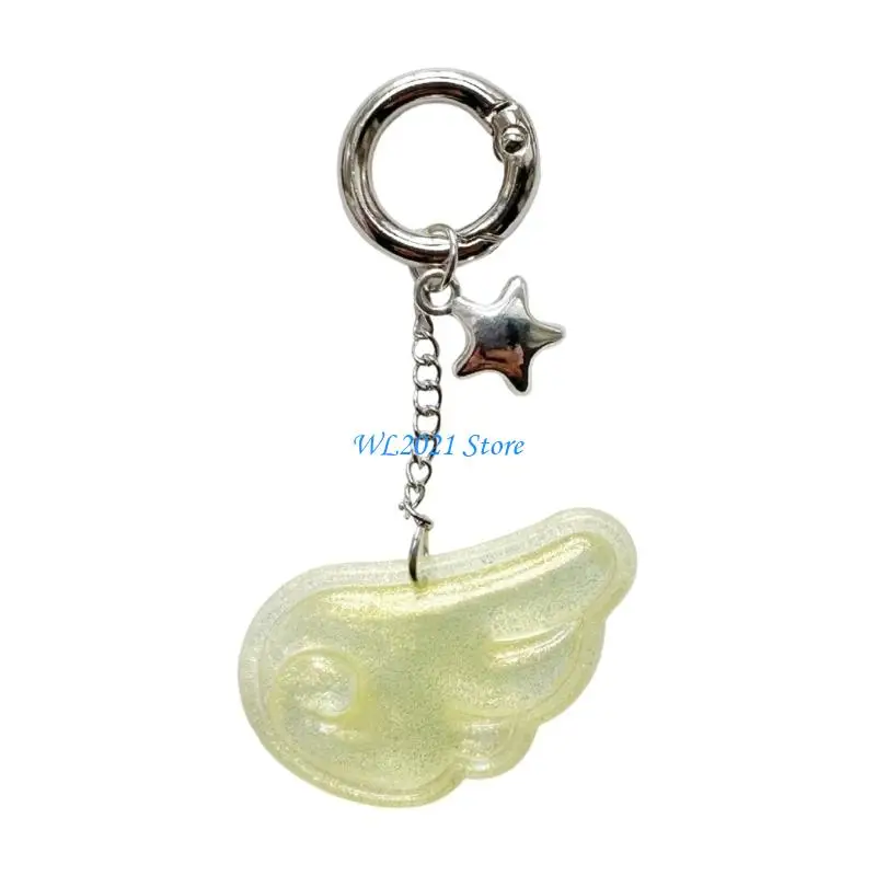G5GC Angel Wing Charm keychain acrylic acrylic arcoration decoration digoration daily user