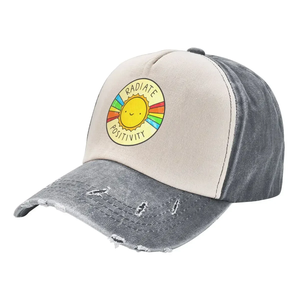 Radiate Positivity Cowboy Hat Gentleman Hat Sports Caps boonie hats Women's Hat Men's