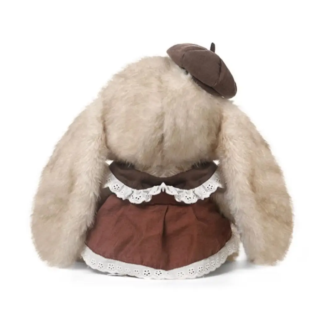 Knuffeldier Walnoot Konijn Comfortabel Slaapkussen Bunny Slaapkamer Decoratie 35cm Gevuld Konijn Cadeau voor