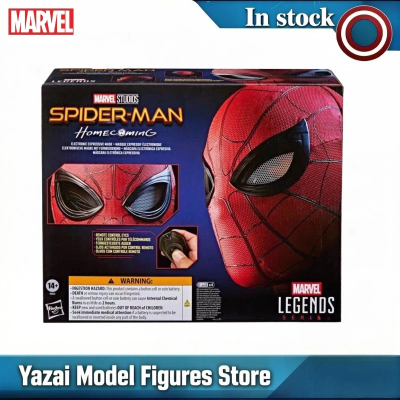 

Original Marvel Legend Series Spider-Man Homecoming Electronic Expression Mask Action Figure Toys Model Gift