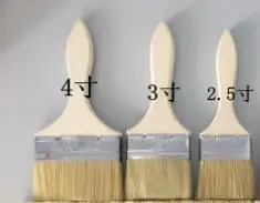 

3 шт., набор кистей с утолщенной деревянной ручкой, удобная ручка для мебели, стен, окантовка, сделай сам, обустройство дома