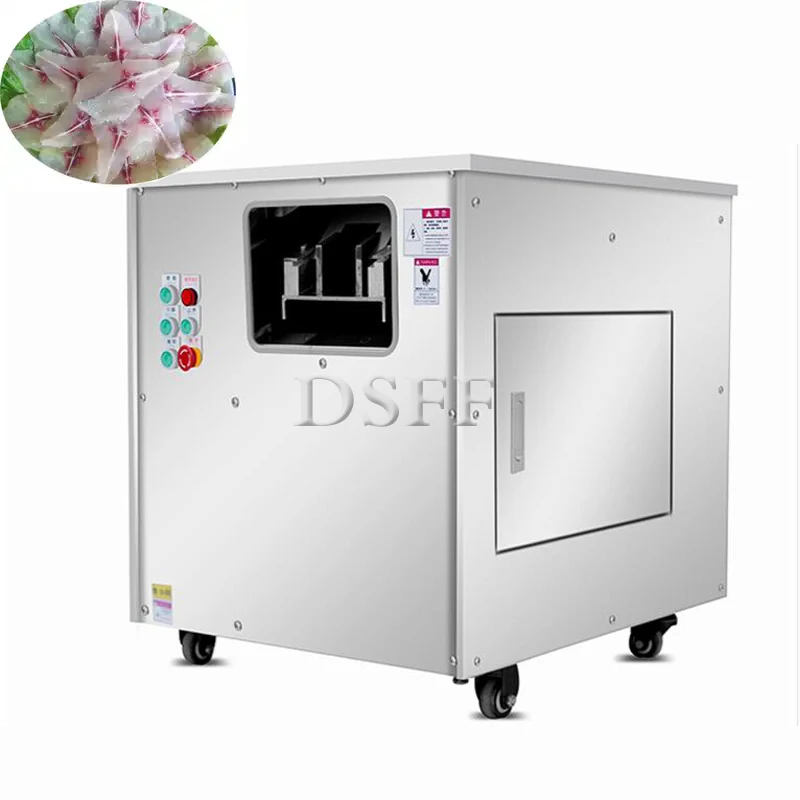 

220V Electric Commercial Fish Fillet Machine Fish Processing Machinery Meat Cutting Machine