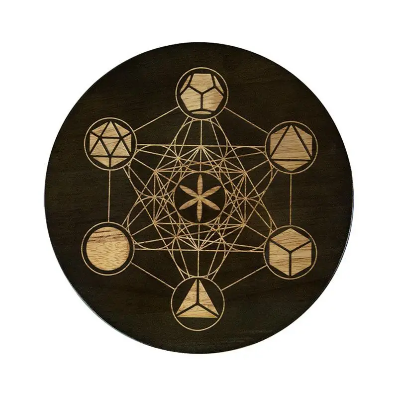 

Малый алтарь, доска для гадания, кристальная сетка, деревянный куб Metatron, Wiccan, доска, ведьма, поставки, Wiccan, Декор для дома