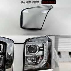 For GMC YUKON 2015 2016 2017 2018 Headlight Shell Transparent Lampshade Headlamp Cover Lens Plexiglass