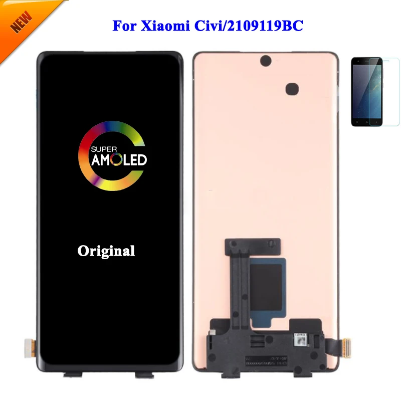 

AMOLED LCD Display Original For Xiaomi Civi LCD For Xiaomi Civi 2109119BC LCD Display LCD Screen Touch Digitizer Assembly Tested