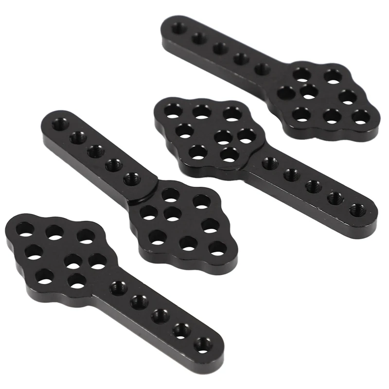 

40Pcs CNC Metal Shock Absorber Mount Adjust Height Angle Stand For RC Crawler Car Axial SCX10 90046 D90 D110,Black