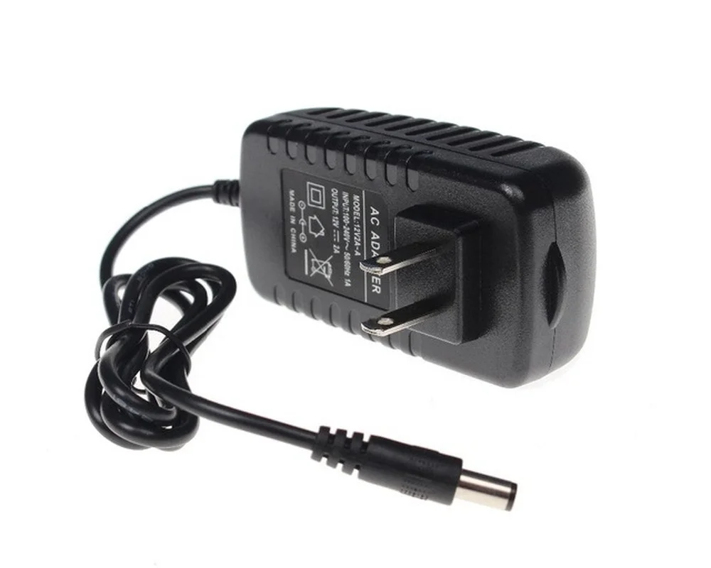 New 12V2A Power Supply AC/ DC Power Adapter For Security CCTV Camera System NVR DVR Converter US/ EU Plug Charger  adapter
