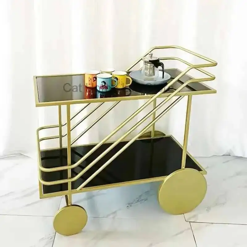 

Professional Trolley Beauty Salon Cart Aesthetic Auxiliary Household Hairdressing Mobile Multi-purpose Wheels Furniture Makeup