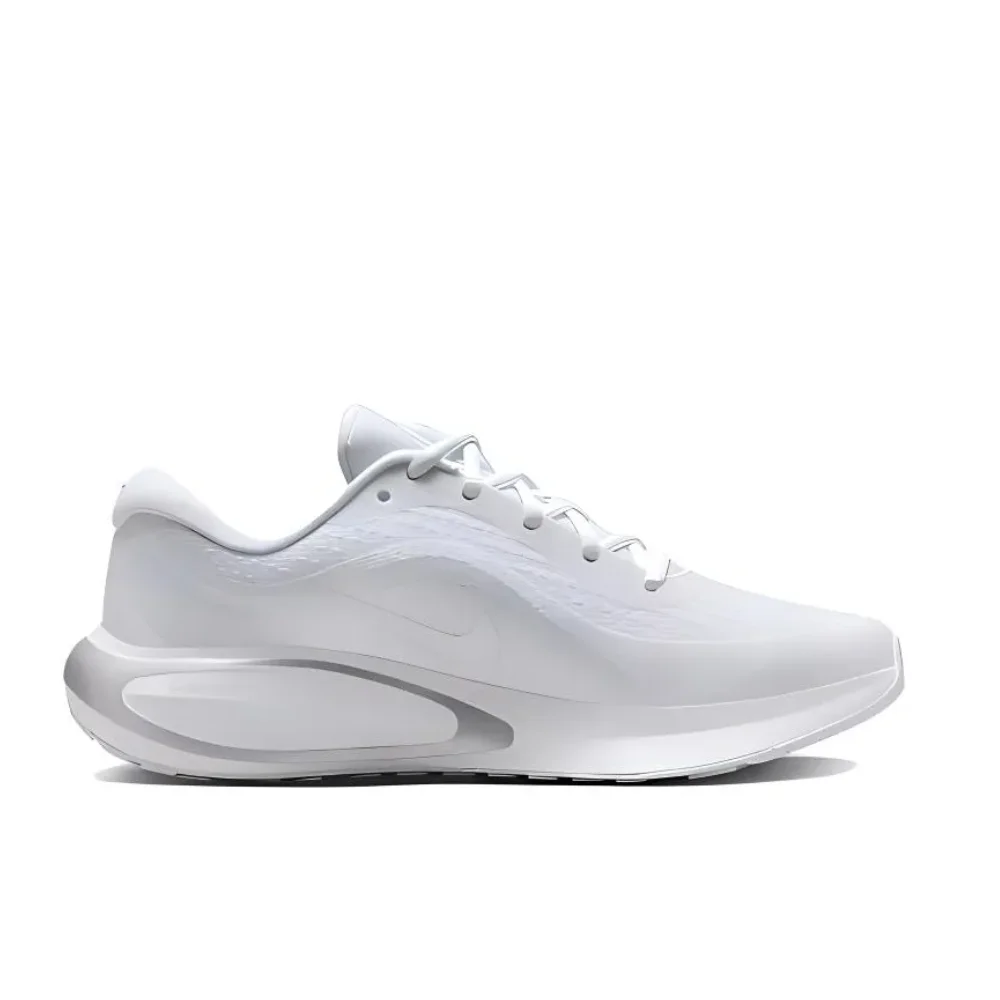 Nike New Listing Journey Run Men's and Women's Comfortable Low Top Running Shoes Cushioning Anti-slip Sneakers white