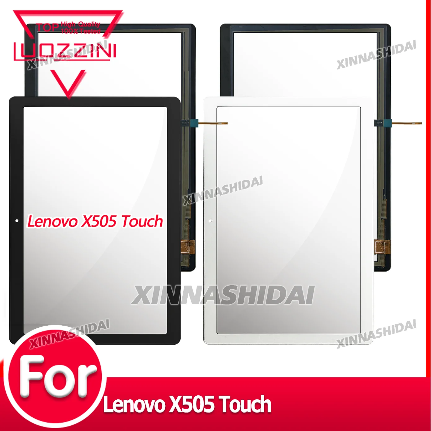 

100% Tested NEW Touch Screen For Lenovo X505 Touch screen Front Glass Digitizer for X505 Touch Replacement Parts