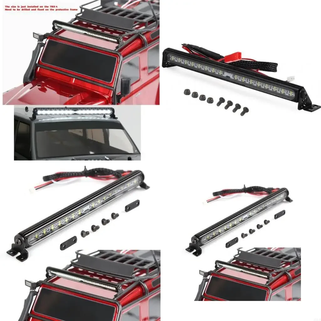 

Realistic 32 LED Roof Lighting Roof Lamp Bar With Metal Housing For Model OffRoads Remote Control Car Enthusiasts 15UB