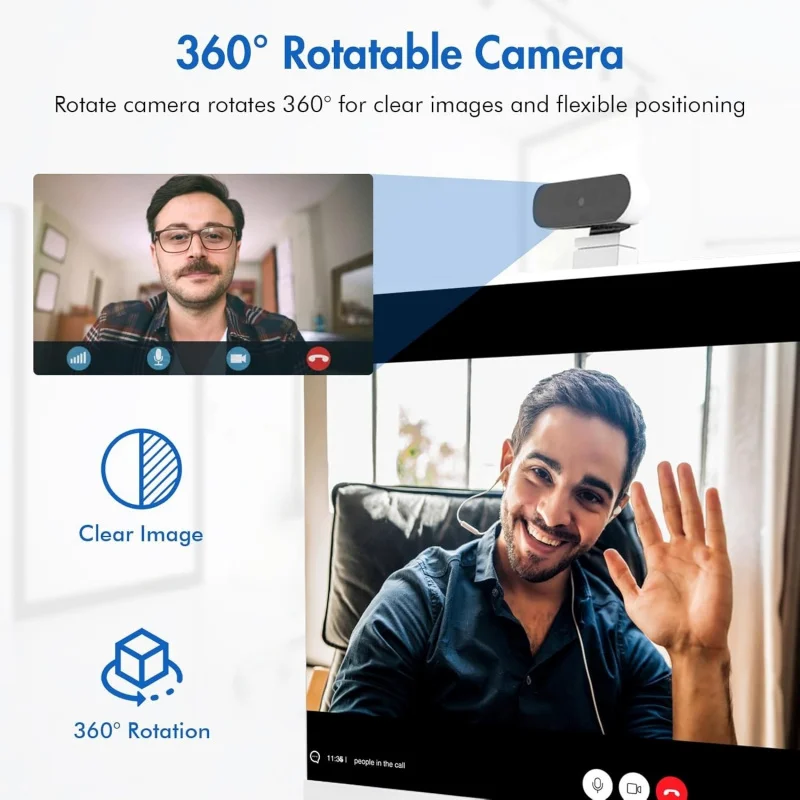 كمبيوتر الكل في واحد 24 بوصة، شاشة FHD، i7 رباعي النواة، Windows 11، 16 جيجابايت رام، 512 جيجابايت SSD، شحن لاسلكي، لوحة مفاتيح وماوس سلكية #5