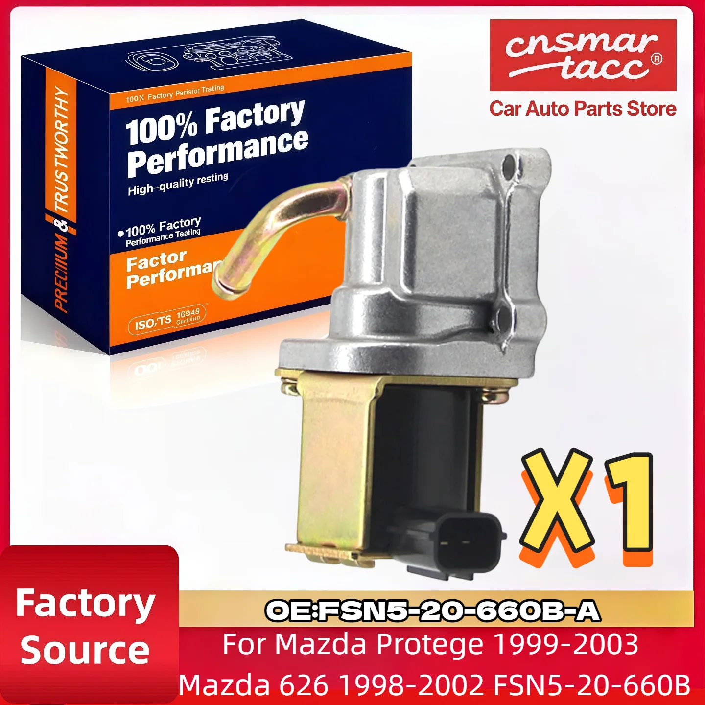 Válvula IAC para Mazda Protege 626 FSN5-20-660B-A Compatible con Protege 1999-2003 y 626 1998-2002