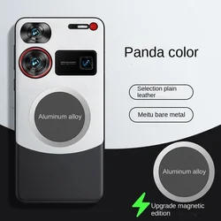 For Nubia Z70 Ultra Case Luxury PU leather Skin With Magnetic Protective Back Cover Case For Nubia Z70 Z60 Ultra Z60S Pro shell