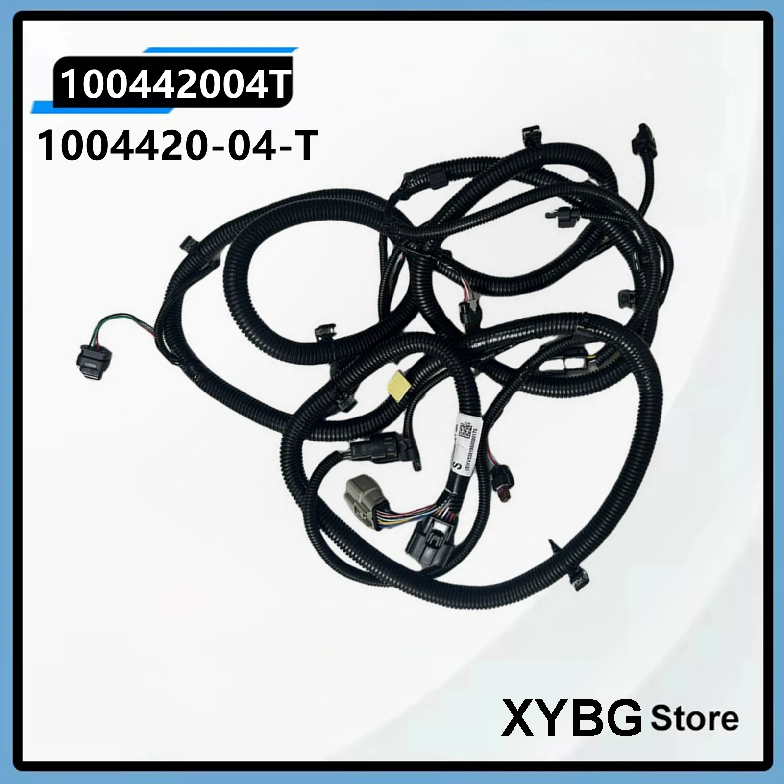 

For Tesla Model S 2016-2021 Front Bumper Parking Sensor Wiring Harness 1004420-04-T 100442004T