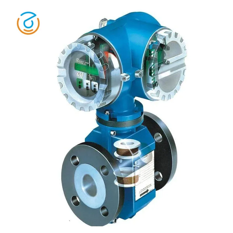 

E+H Liquid Flow conductivity meter Sensor Water Meter Promag 53W25 Electromagnetic flowmeter converter water flow meter