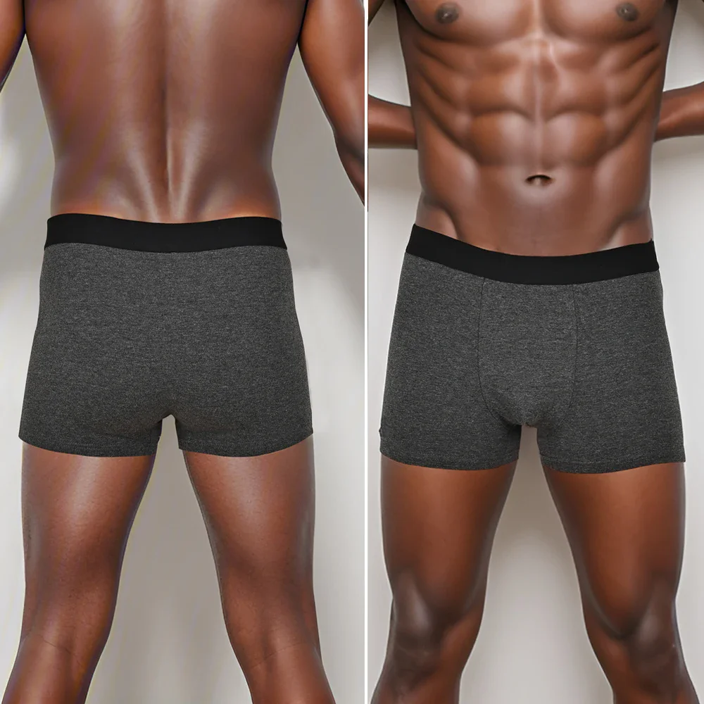 4Pcs New 2024 Underwear Male Brand Boxer Men Panties Underpants For Homme Luxury Set Shorts Box Slip Kit