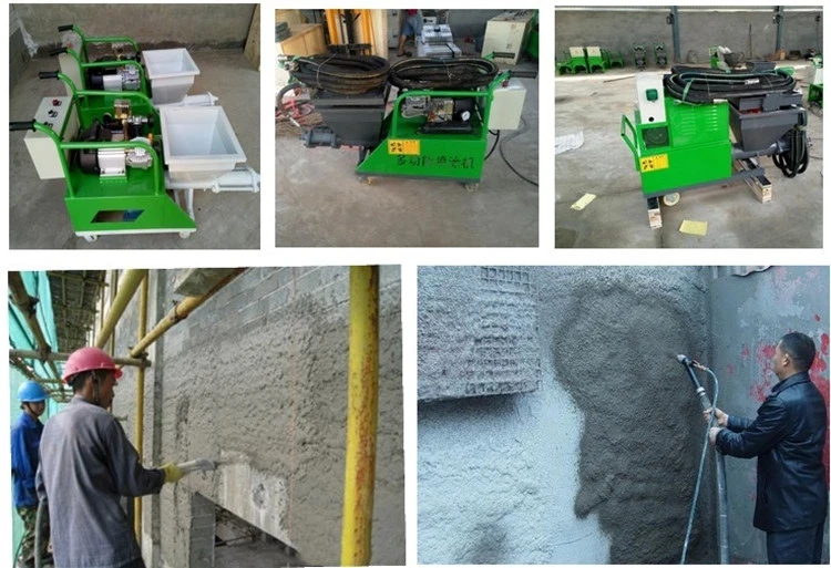 Mini high pressure machine cemnet mortar spray machine for wall plastreing