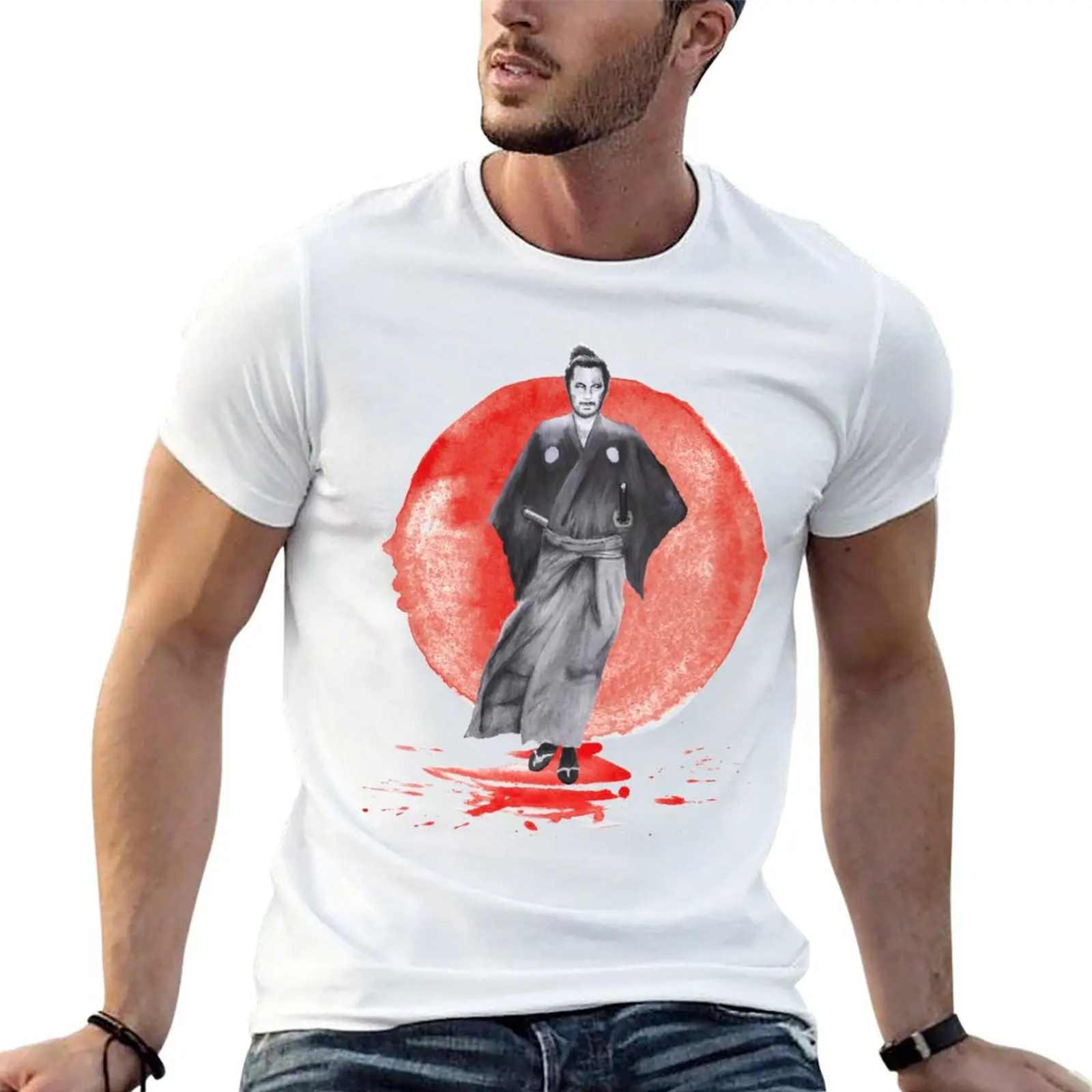 

Yojimbo - Toshiro Mifune T-Shirt funny t shirts man t shirts for man cotton funny T-Shirt