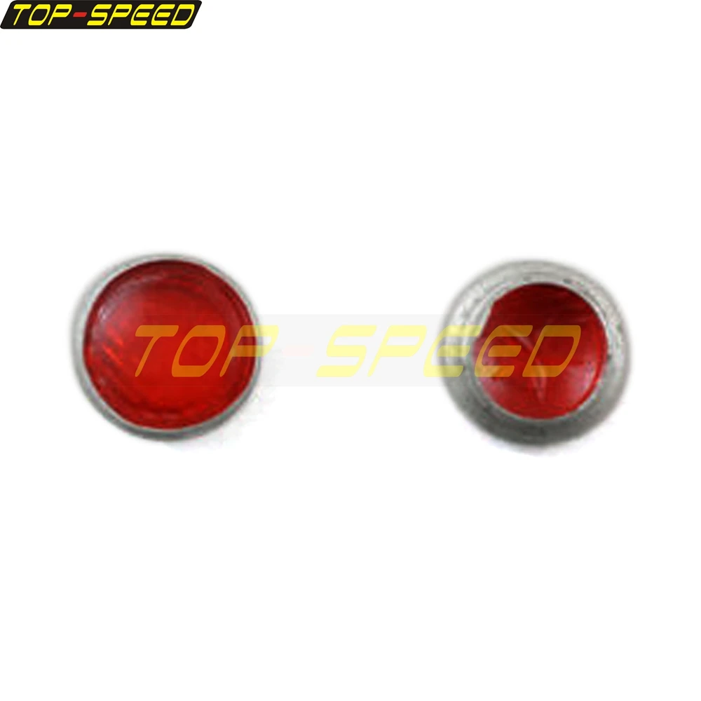 عدسات أمامية بديلة لمصباح أمامي للدراجة النارية ضوء شحن أحمر لين لzindapp DB DS BMW KS750 K750 BW40 Dnepr الاورال Sidecar