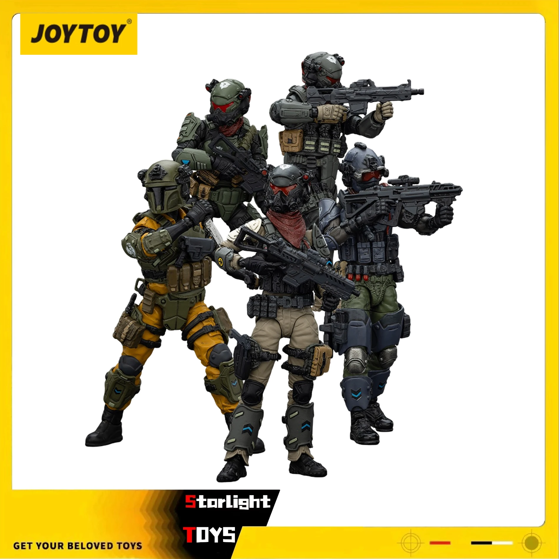 

【В наличии】JOYTOY Stellar Scar Assault Team Darksilicon Firesulfur Gravelgold Titanite Ghostmanganese 1/18 Фигурка