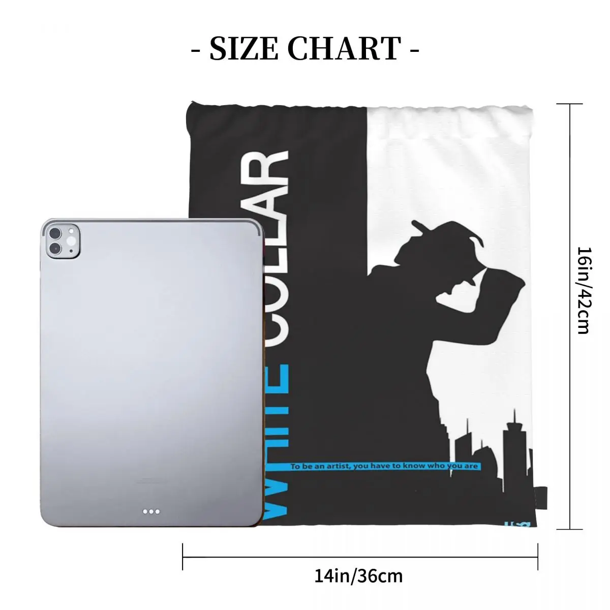 ホワイトカラーバックパック多機能ポータブル巾着バッグスポーツバッグブックバッグ旅行学生のための