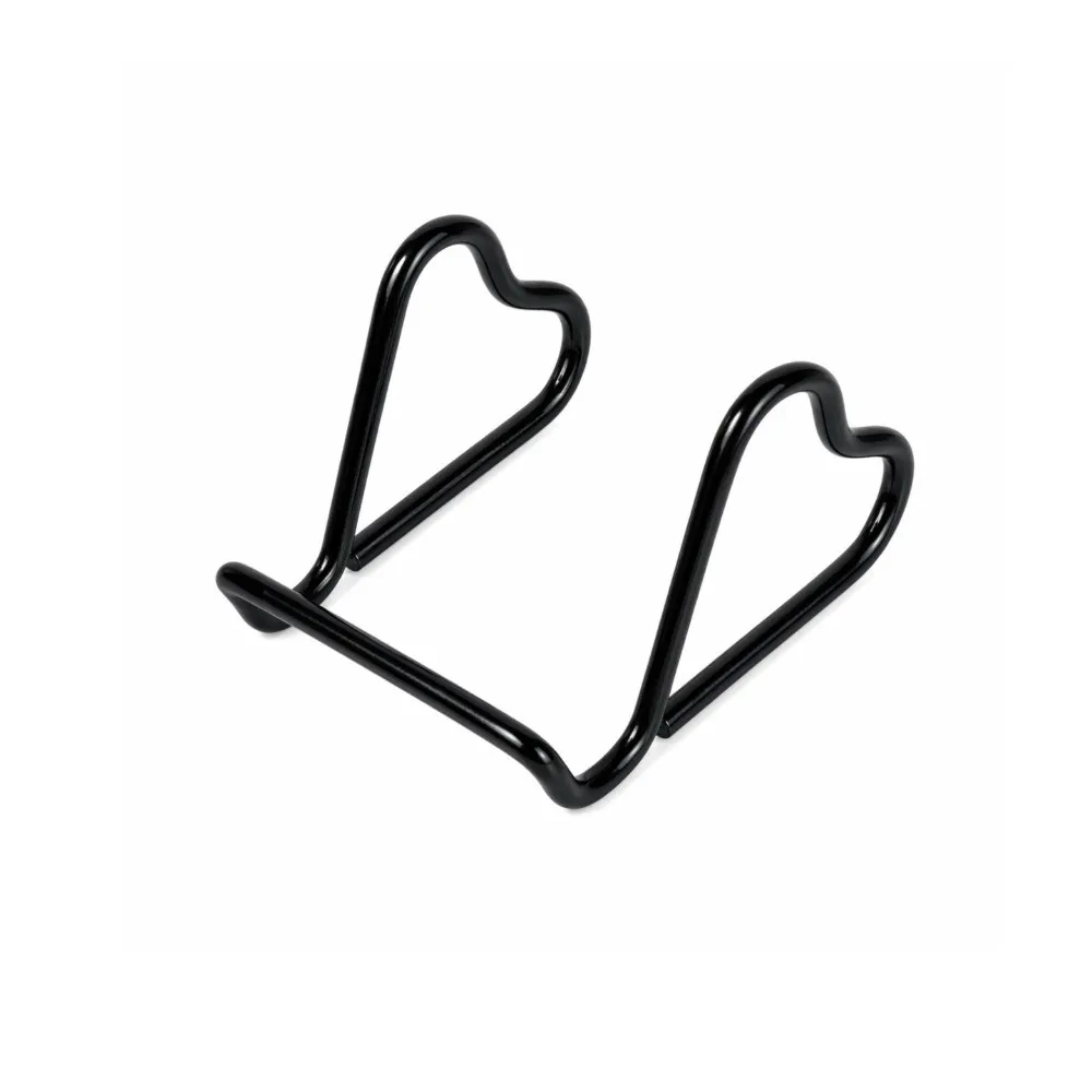 Heart Shape Business Card Holder Multifunctional Minimalist Name Card Stand Space-saving decorative Desk Bracket Front Desk