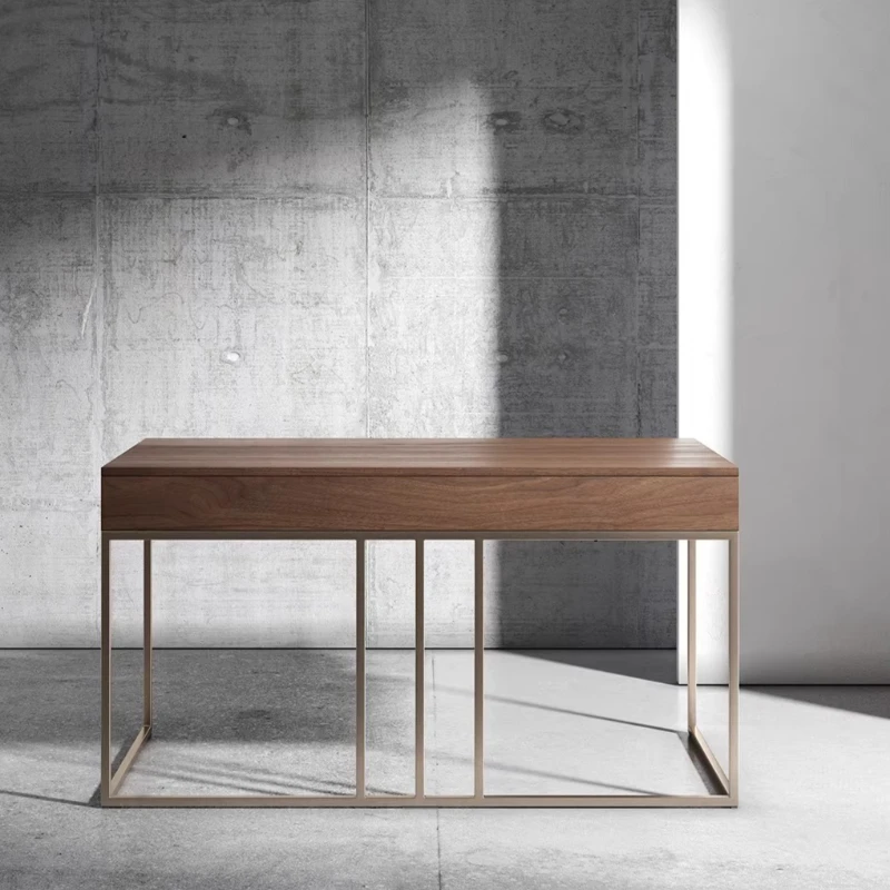 Italian Style Courtyard Office Desks Modern Vanity Living Room Hotel Office Desks Kitchen Balcony Furniture Schreibtisch Ls40bgz